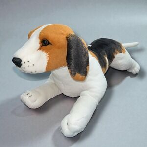 Best Made Toys Life Like Beagle Dog Plush Stuffed Animal Tricolor‎ Hound 24 Inch